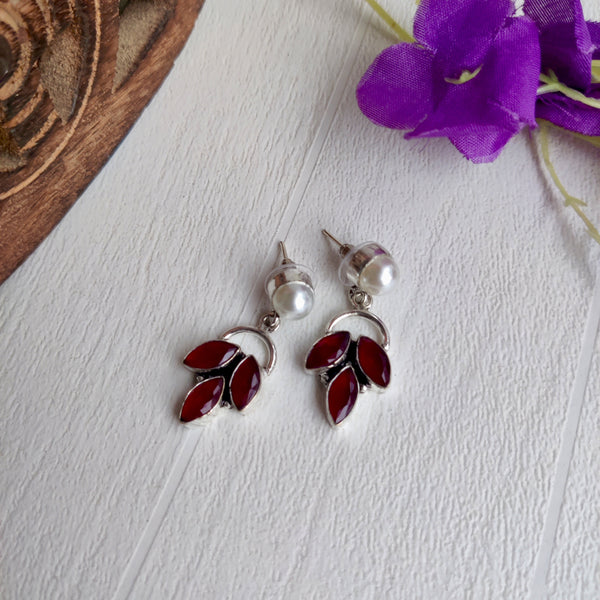 "Tanvika" Premium Designer Stone Drop Earrings