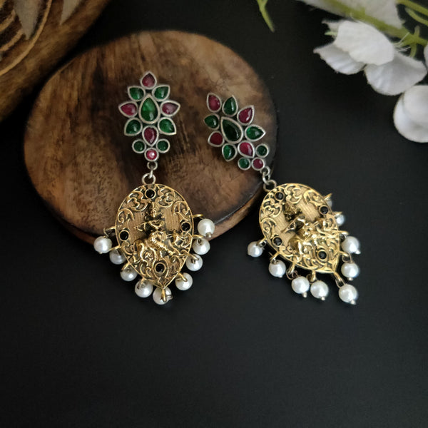 Antique Krishna Earrings