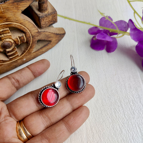 Premium Monalisa stone Hook Earrings