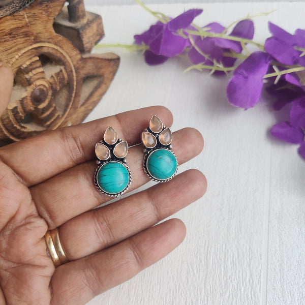 "Yashika" Premium Stone Stud earrings