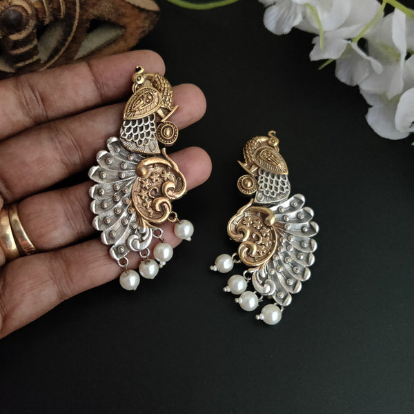"Akshya" Dual Tone Peacock Danger