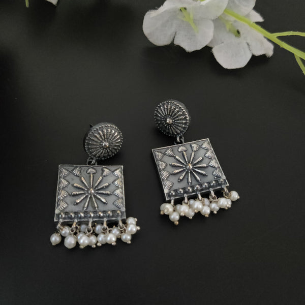 "Mansi" Silver Look Alike Earrings