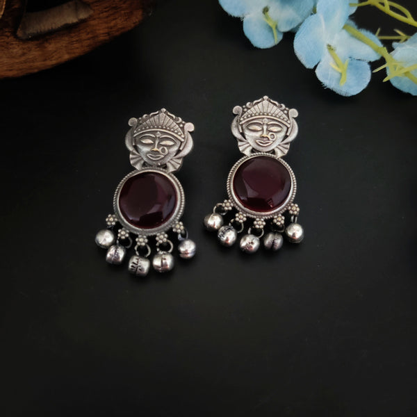 Elegant Light Durga Maa traditional Dangler