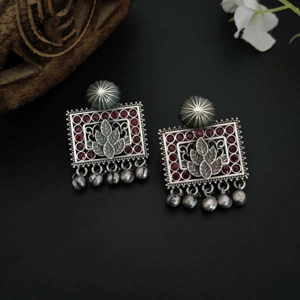 "Silox" Silver Look Alike Earrings