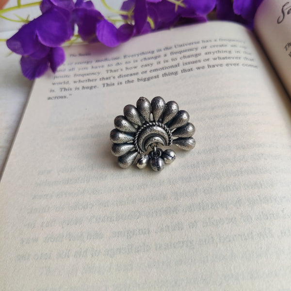 "Shailee" Silver Look Alike Oxidized Rings