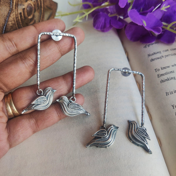 "Diya" Silver Look Alike Earrings