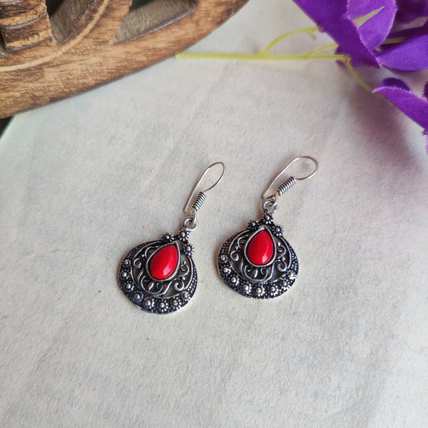 “Vanita” Oxidised Earring