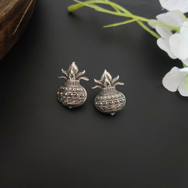 "Kalash" Silver plated Studs