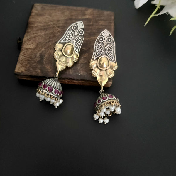 "Valmiki" Silver Look Alike Earrings