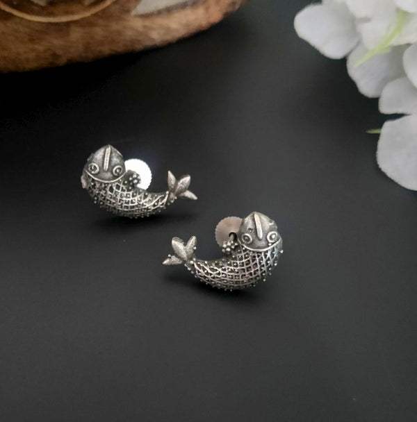 "Pinakin" Silver Look Alike Earrings