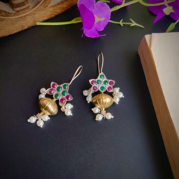 "Shalini" Gold polish Earrings