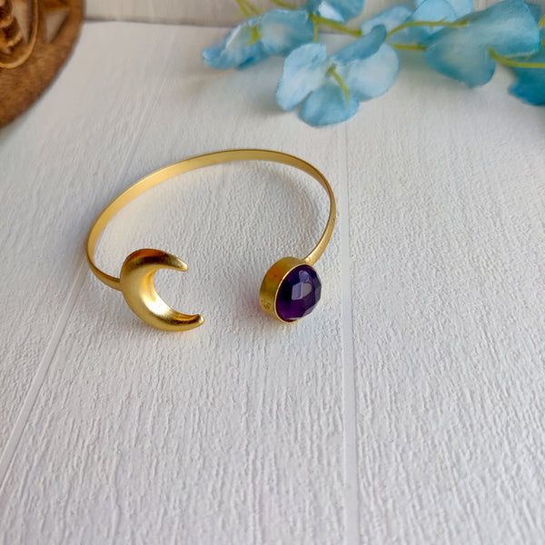 Flora Minimalist gold polish Bracelet