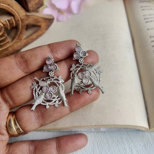 "Anamika" Oxidized Earrings
