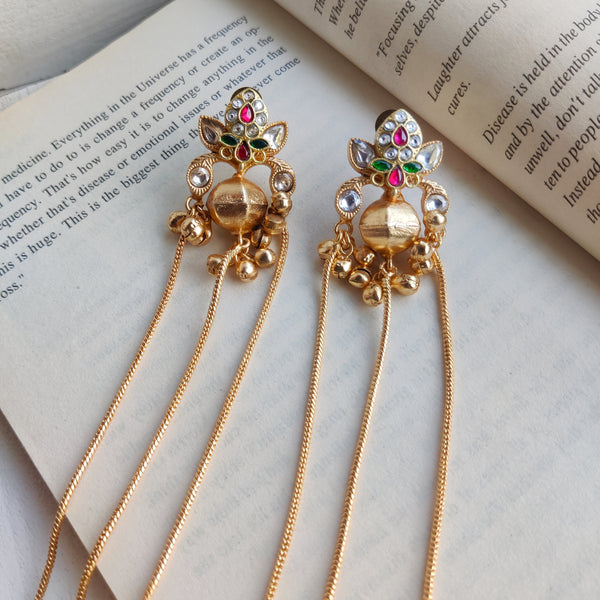 Kalash motifs Traditional Kashmiri Earrings