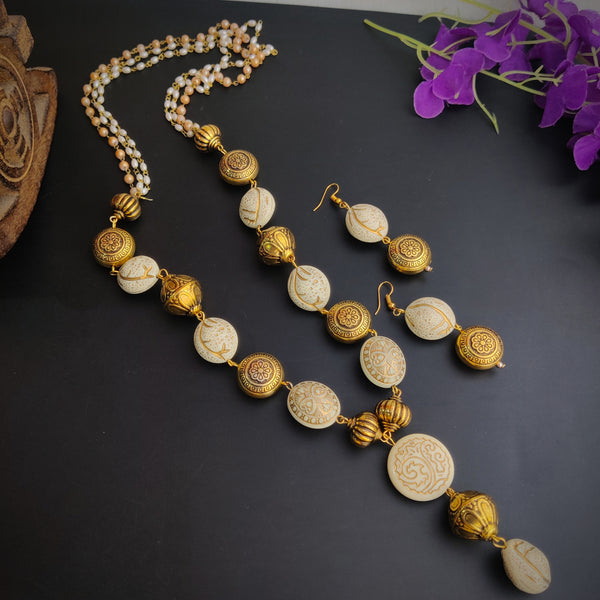 Fusion long Necklace Set