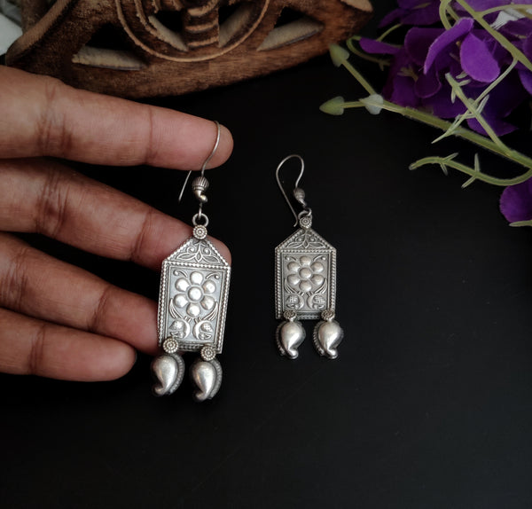 Tribal Premium Hook Brass Earrings