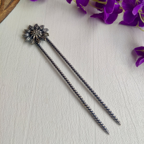 Premium Brass Hair bun sticks or Juda Pin for women Model 1