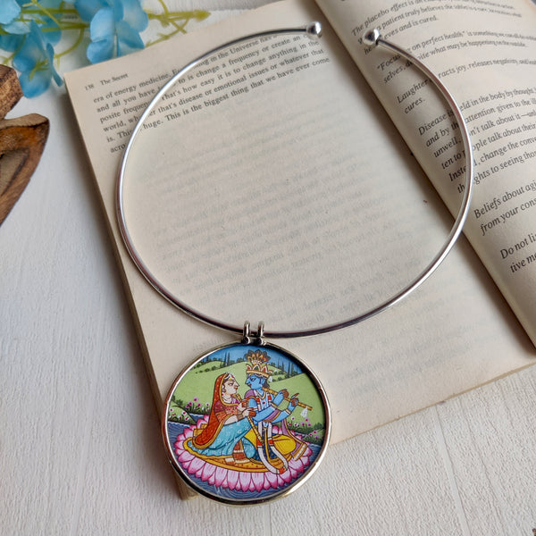 Beautiful Designer Painting Pendant Hasli