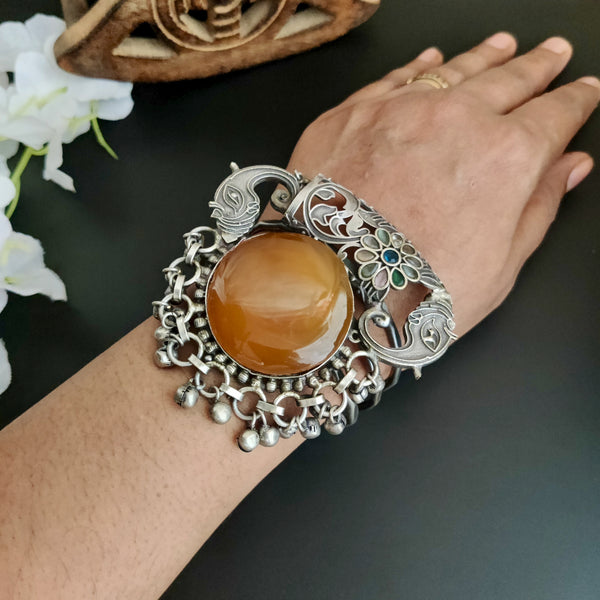 Silver Plated Handmade Bracelet Model - 24