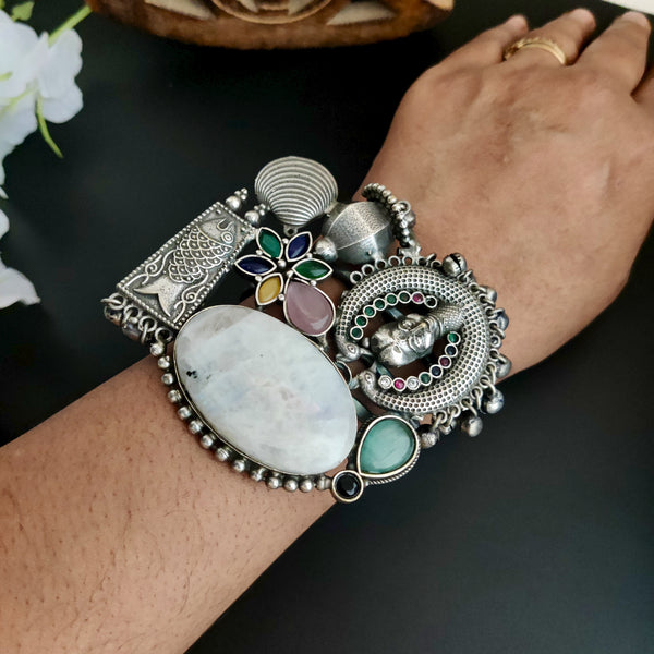 Silver Plated Handmade Bracelet Model - 20