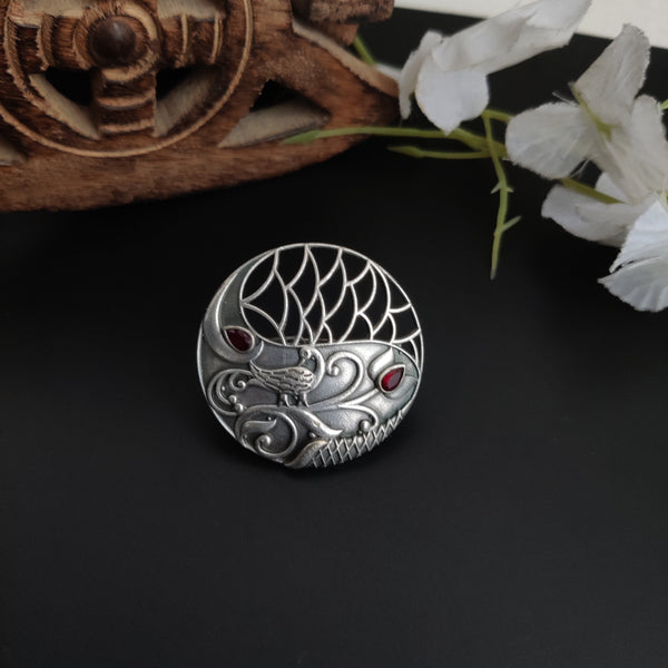 Adjustable Oxidized Statement Brass Rings
