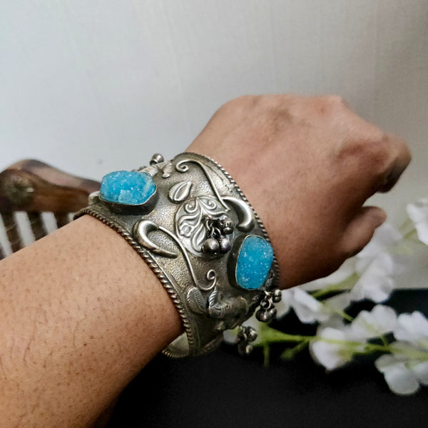 Silver Plated Handmade Bracelet Model - 1