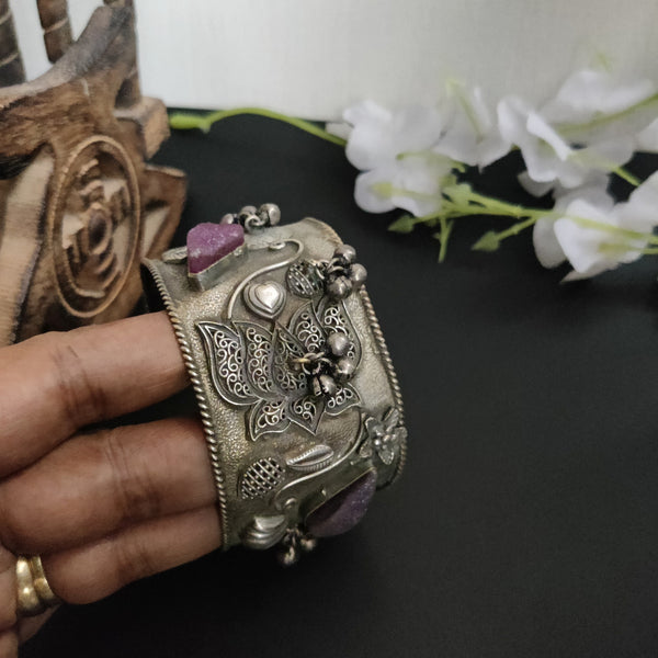 Silver Plated Handmade Bracelet Model - 8