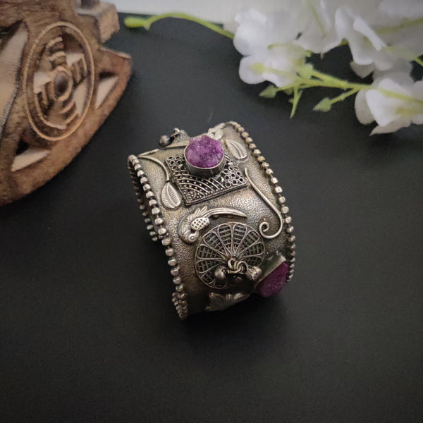 Silver Plated Handmade Bracelet Model - 4