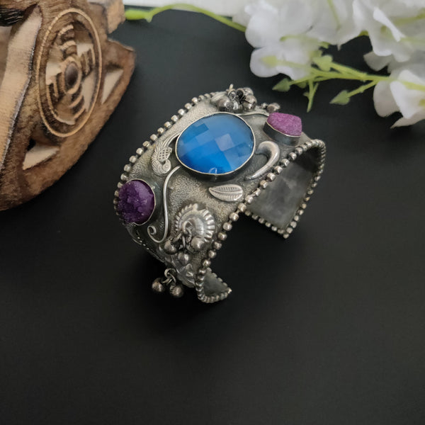 Silver Plated Handmade Bracelet Model - 19