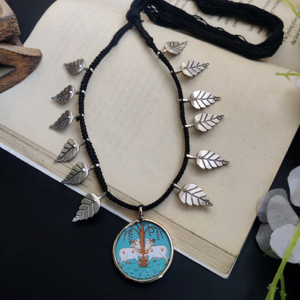 The Gypsy Painted Oxidised Necklace