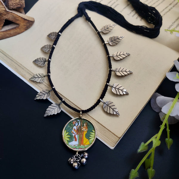 The Gypsy Painted Oxidised Necklace