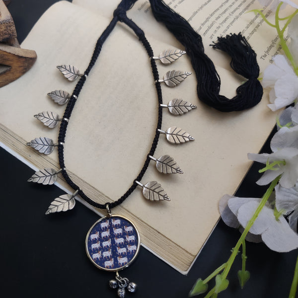 The Gypsy Painted Oxidised Necklace