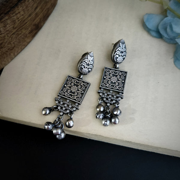 "Bijal" Silver Plated Dangler