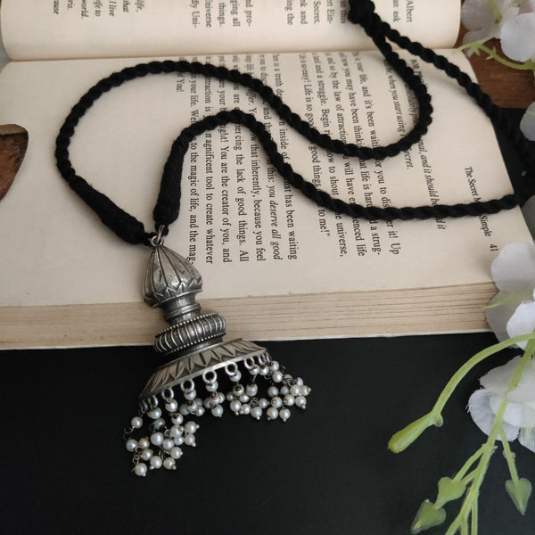 Classic Silver Plated Thread Necklace