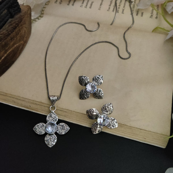 Sunidhi Oxidized Necklace