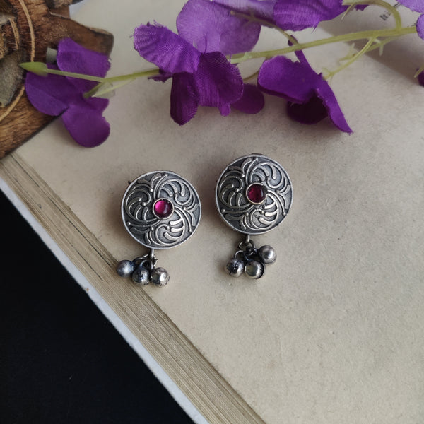 Adya Intricate Ghughri Studs