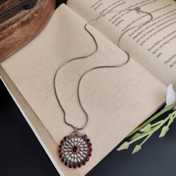 Sunidhi Oxidized Necklace