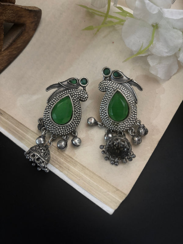 "Sanvi" Silver Look Alike Earrings