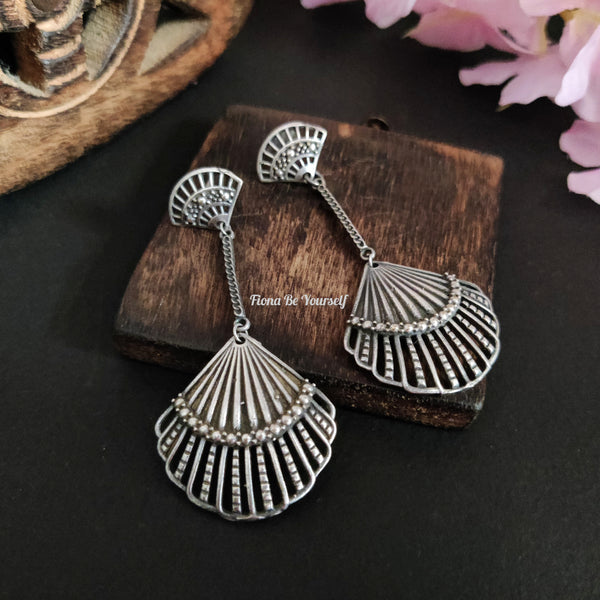 "Jhanak" Oxidized Earrings